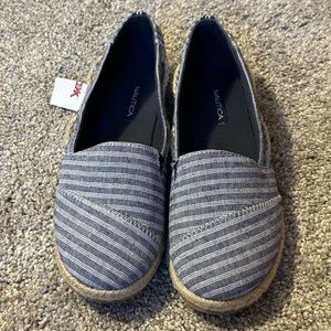 Nautica striped flats